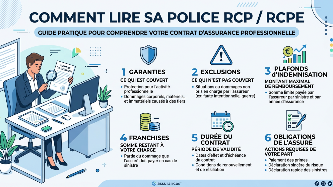 Lire son contrat RCP/RCPE