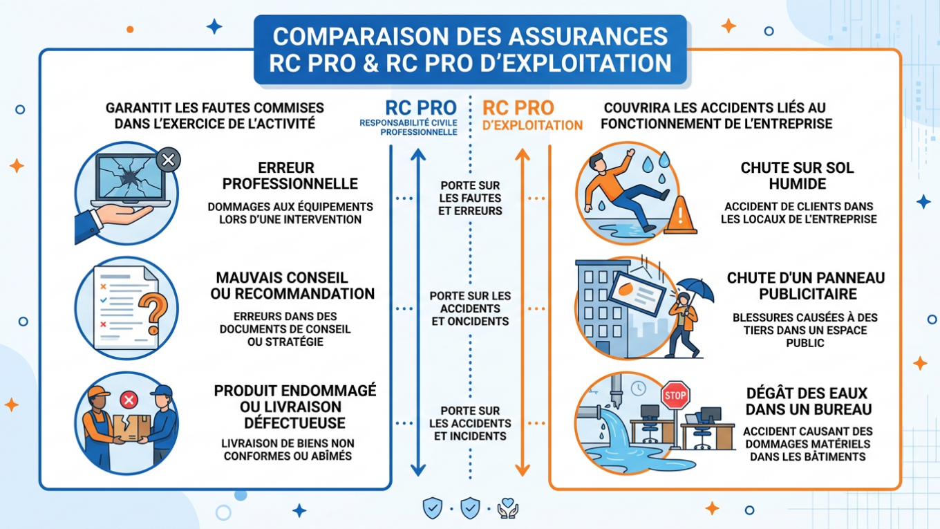 Différence entre RC PRO et RC PRO d'exploitation